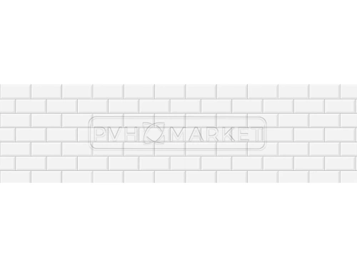 Экран для кухни из пластика Бельканто 0,6 м (длина 3 м)