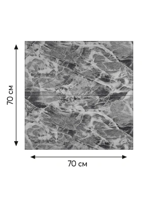 Наклейка 3д панелей на стену 