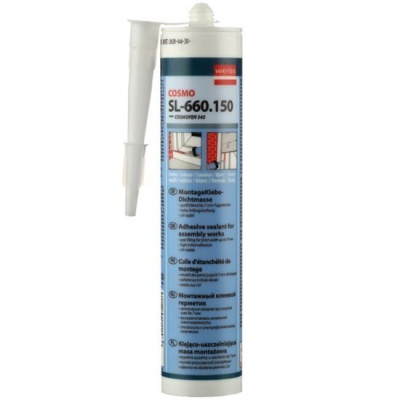 Жидкий пластик Cosmofen Plus HV 345 (305г) белый (SI-660.150)