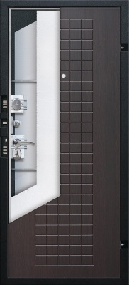 Дверь входная Гарда Муар Венге 60 мм 860x2050 мм каталог фото и цены