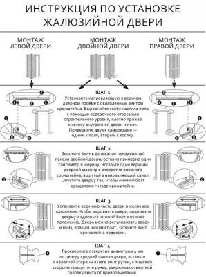 Дверь жалюзийная Ясень серый цена и фото