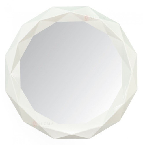 Зеркало для стен Талисман Белый глянец. Интернет-магазин ПВХ Маркет
