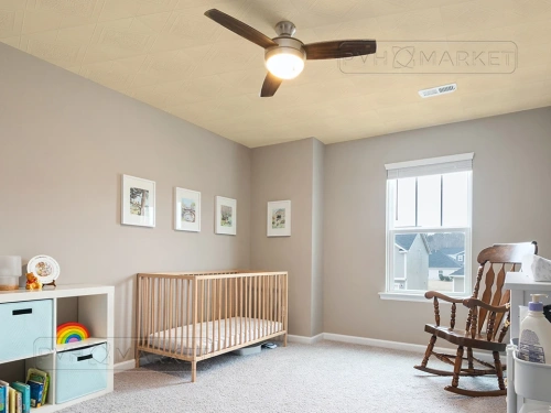 Наклейка 3д панелей на стену 