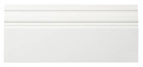 Стеновые панели буазери под покраску фото в интерьере Плинтус  белый окрашенный P-007-16-105