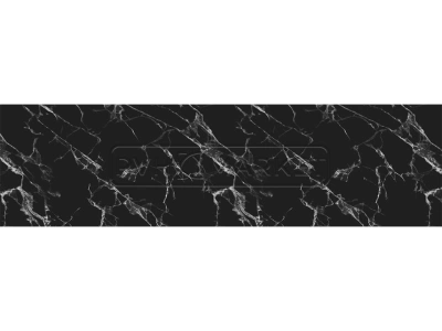 Экран для кухни из пластика Крестола Black 600 мм (длина 3 м)