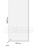 Панель ПВХ потолочная "Белый глянец" широкая длина 3 м фото в интерьере