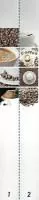 Панели ПВХ под лаком "Кофемания" на фоне "Белый ясень 27/1" от Центурион™ фото и цены