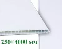 ПВХ панель Белая матовая 250х4000х8 мм для ванны фото в интерьере