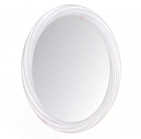Настенное зеркало Ральф Белый глянец. ПВХ Маркет