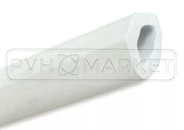 Уголки пластиковые цветные Вспененный белый Savaplast™ 10х10х2700 мм фото и цены