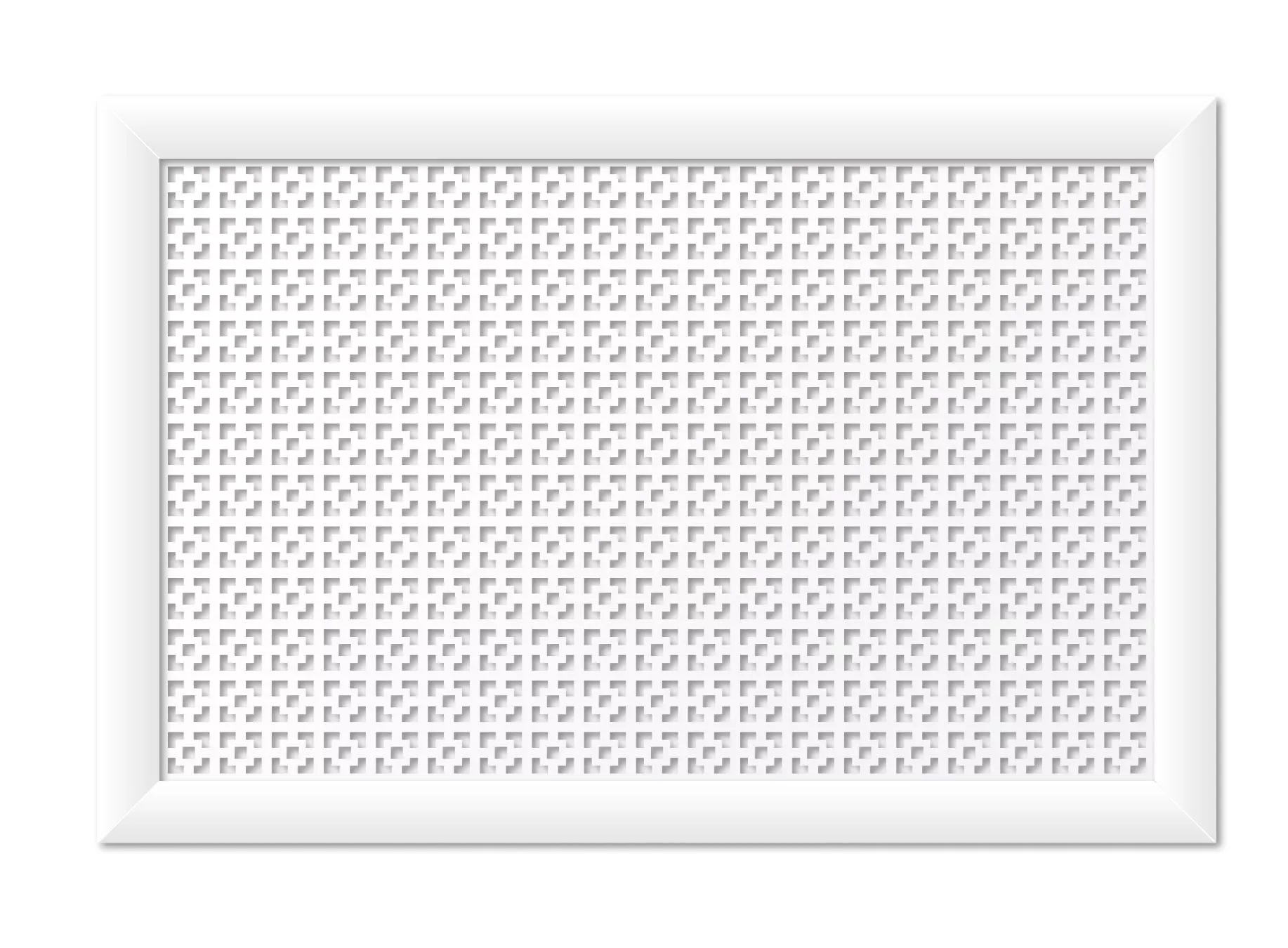 Экран для батареи отопления белый дом