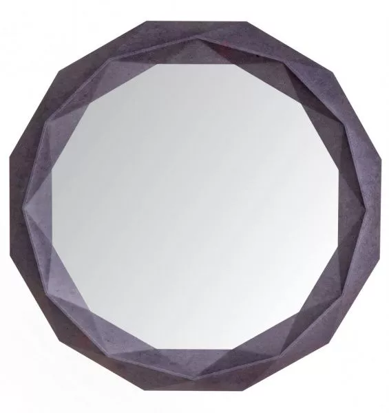 Настенное зеркало Талисман Темный бетон. ПВХ Маркет