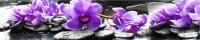 Фартуки АБС Фиолетовые орхидеи ЛАК 600 мм длина 3 м каталог товаров 