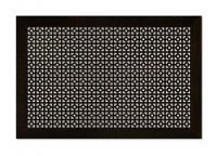 Защитный экран для радиатора отопления Дамаско Венге 900х600 мм фото
