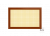 Декоративный экран для радиатора отопления Желтый Ротанг рамка Вишня 1200*600 мм фото в интерьере