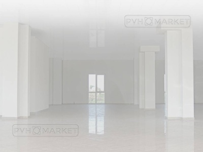 Панель ПВХ Белый глянец длина 6 м фото в интерьере